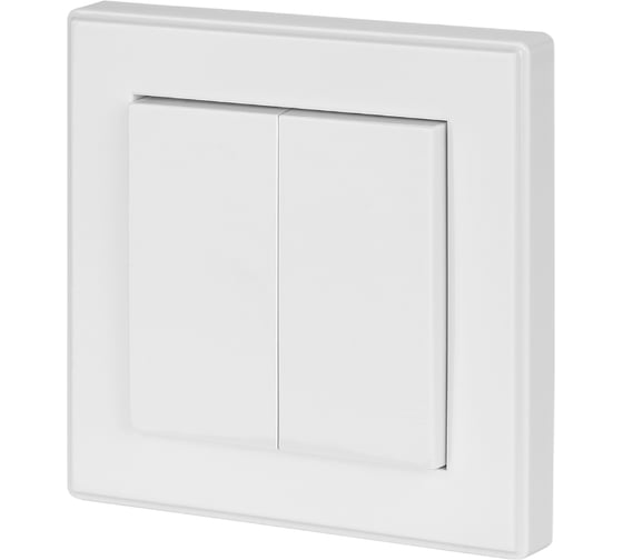 Изображение товара Радиовыключатель TDM ELECTRIC настенный РВ2 2 клав. для беспроводного управления нагрузкой SQ1508-0215