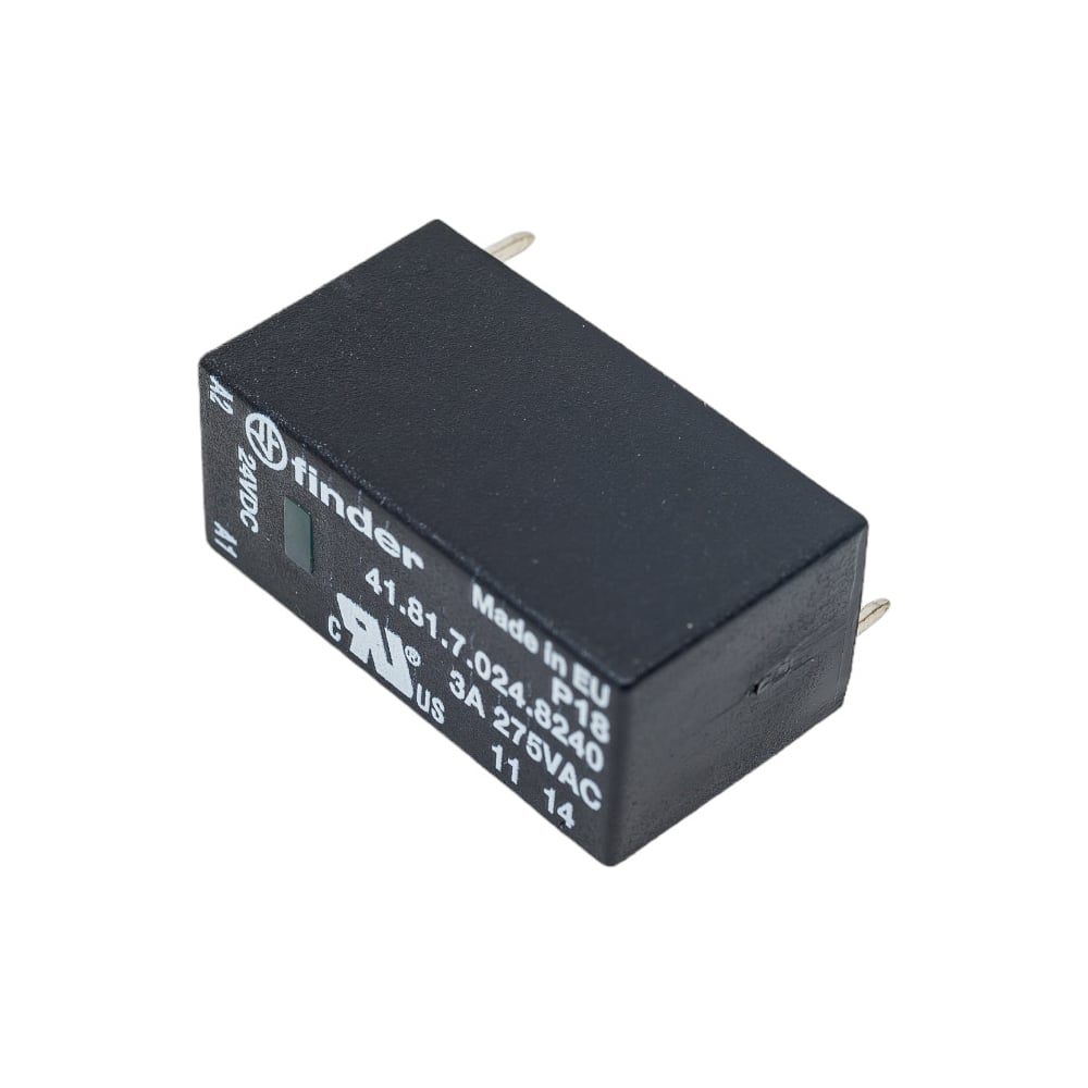 Изображение товара Низкопрофильное твердотельное реле Finder 24В DC 3А для DIN-рейки