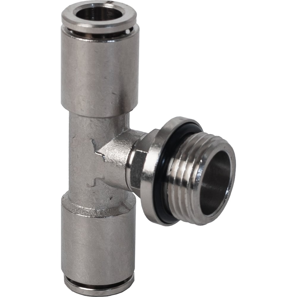 Изображение товара Фитинг латунный NBPT NPBT 06-G04 - тройник 6 мм и 1/2 дюйма