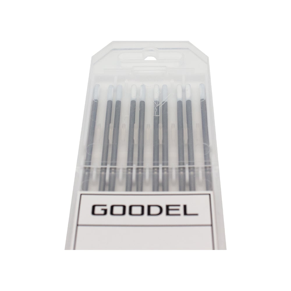 Изображение товара Электроды вольфрамовые GOODEL WZ-8 1.6х175 (10 шт) белые WZ816175