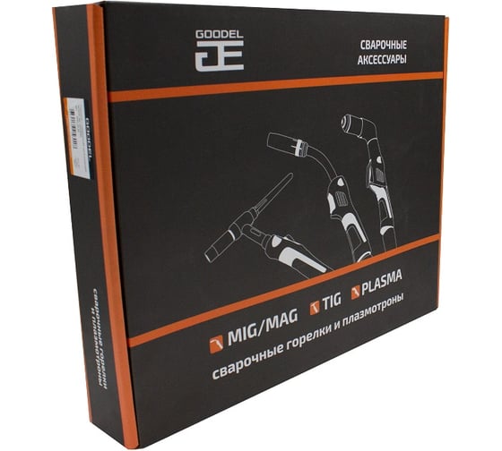 Изображение товара Горелка с воздушным охлаждением GOODEL MIG25 3м GS2.25.03