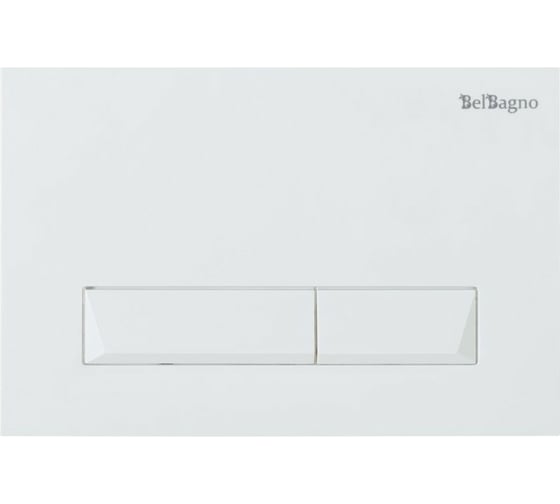 Изображение товара Кнопка смыва BelBagno MARMI цвет-белый BB009-MR-BIANCO