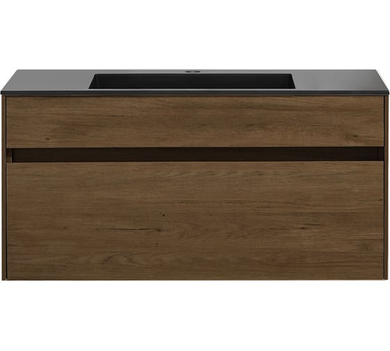 Изображение товара База под раковину VINCEA Chiara 1000 подвесная, 1 выкатной ящик soft-close, T.Oak VMC-2C100TO