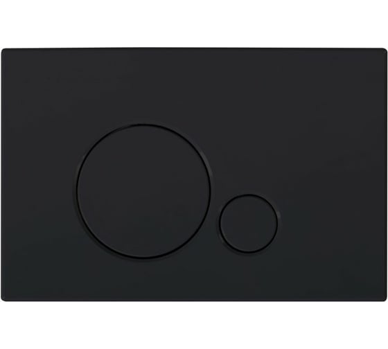Изображение товара Кнопка смыва BelBagno SFERA цвет-черный матовый Tocco Morbido BB017-SR-NERO.M