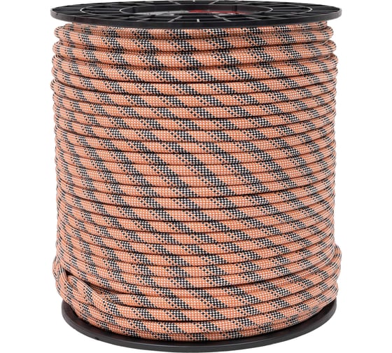 Изображение товара Веревка высокопрочная страховочная статическая 48-ми прядная GIGANT 10 мм 200 м SRG-03