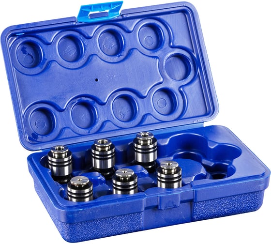 Изображение товара Набор резьбонарезных головок HEDEN к ETM-12/PTM-12, GTS12, M3-М12, ISO, 6 шт 504.003