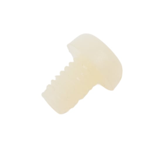 Изображение товара Винт с цилиндрической головкой со шлицем DINFIX DIN 84, полиамид (пластик), M4x6, 10 шт. 00-00001489