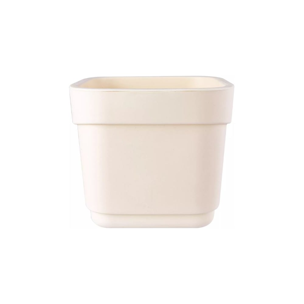 Изображение товара Горшок для цветов Полимербыт фактурный Hills 7л молочный