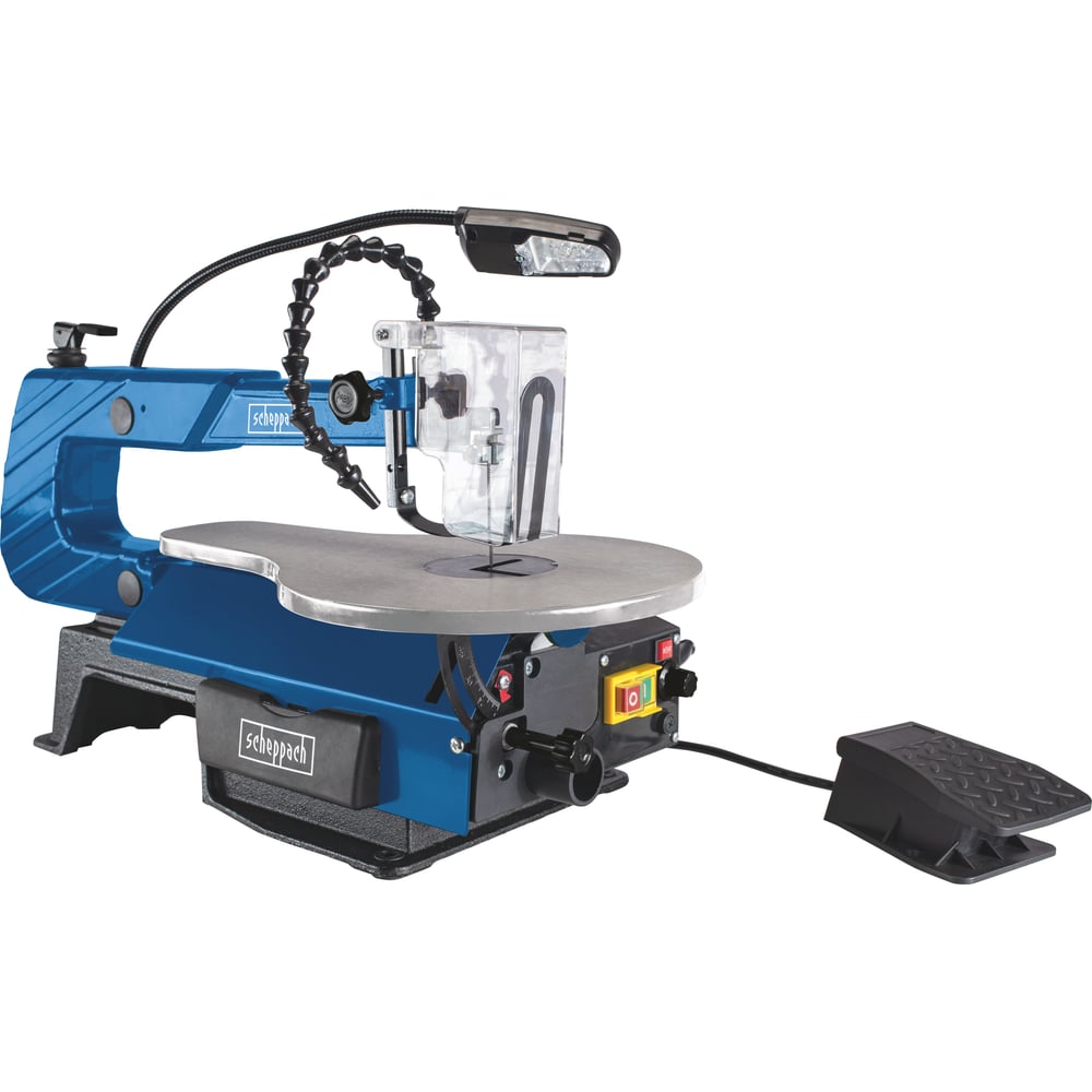 Изображение товара Лобзиковый станок с педалью Scheppach DECO-XLS 120 Вт для домохозяйства и профессиональных работ