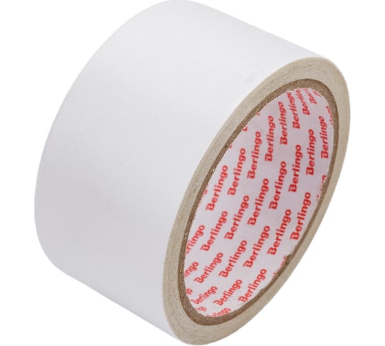 Изображение товара Двусторонняя клейкая лента Berlingo 50 мм х 10 м, основа полипропилен FSn_501022