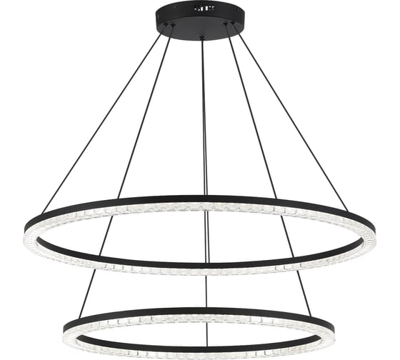 Изображение товара Светильник подвесной ST LUCE черный/прозрачный LED 1*96W 4000K SL1018.403.02