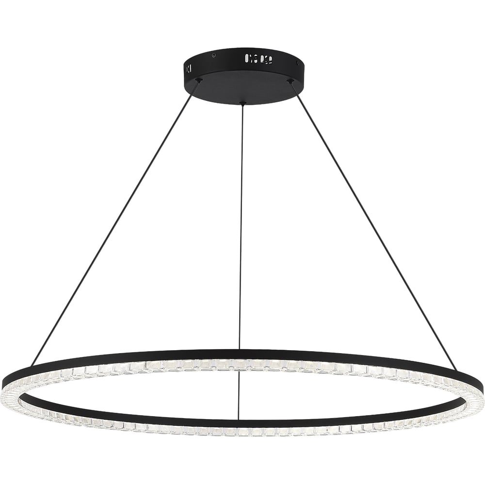 Изображение товара Подвесной светильник ST LUCE черный прозрачный 54W 4000K для современного интерьера