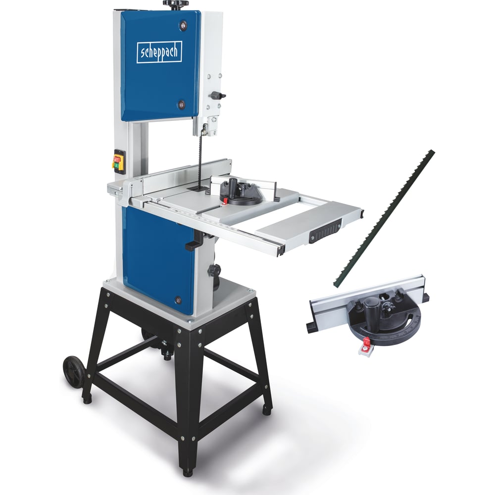 Изображение товара Ленточнопильный станок Scheppach HBS400 0.75 кВт для дерева с наклоном стола