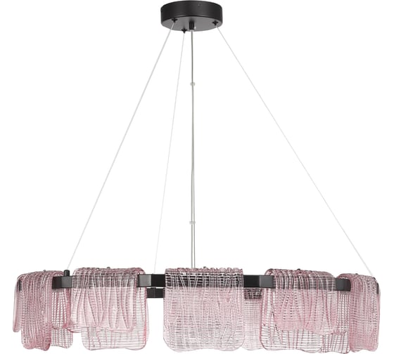 Изображение товара Светильник подвесной ST LUCE черный/розовый LED 1*66W 3000K SL6021.403.66