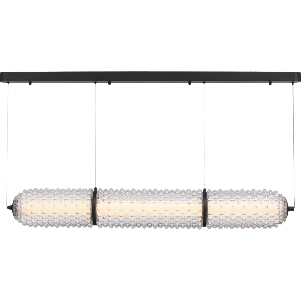 Изображение товара Подвесной светильник ST LUCE SL6144.413.01 модерн 1х37W 4000K IP20 Черный прозрачный стекло