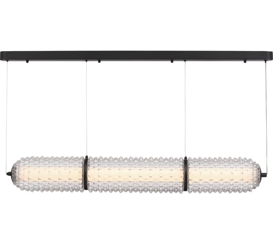 Изображение товара Светильник подвесной ST LUCE черный/прозрачный LED 1*37W 4000K SL6144.413.01