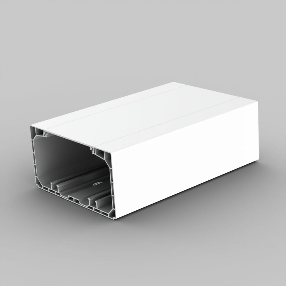 Парапетный кабельный канал KOPOS, цвет белый, размер 130х65 PK 130X65 D_HD - фото 1