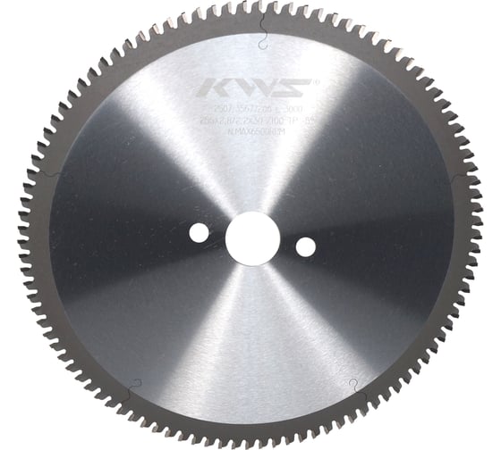 Изображение товара Диск пильный для обработки цветных металлов KWS 255х30х2.8/2.2 мм 100T TP -52-10-60 TFKL00376