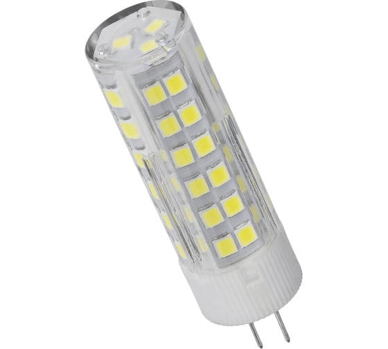 Изображение товара Светодиодная лампа TDM ELECTRIC G4-5 Вт-AC/DC 12 В-6500 К, SMD, 16x57 мм SQ0340-0215