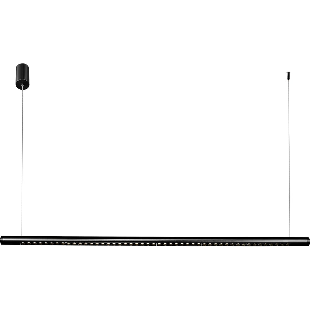 Изображение товара Подвесной светильник ST LUCE с LED лампой 28W стиль модерн черный латунь