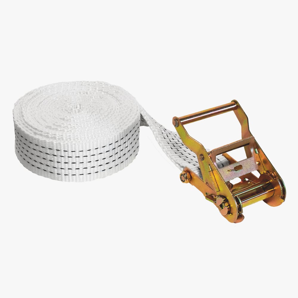 Изображение товара Стяжной ремень для крепления грузов ЖЕЛДОРУСЛУГИ 8 метров 5000 кг