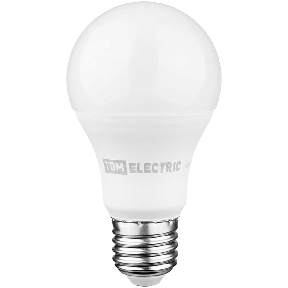 Изображение товара Светодиодная лампа A60 10 Вт TDM ELECTRIC теплый белый диммируемая E27