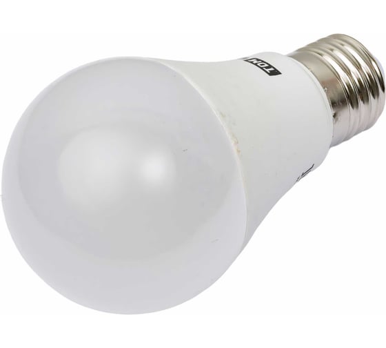 Изображение товара Светодиодная лампа TDM ELECTRIC А60 - 10 Вт-230 В -3000 К–E27 "Лампа-ДИММЕР" SQ0340-0197