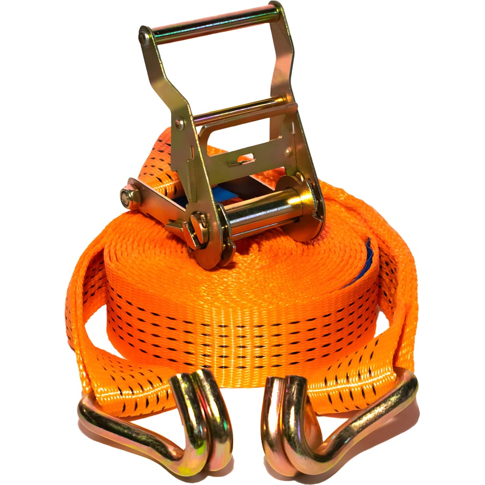 Изображение товара Стяжной ремень для крепления грузов ЖЕЛДОРУСЛУГИ 35мм 6м 3000кг