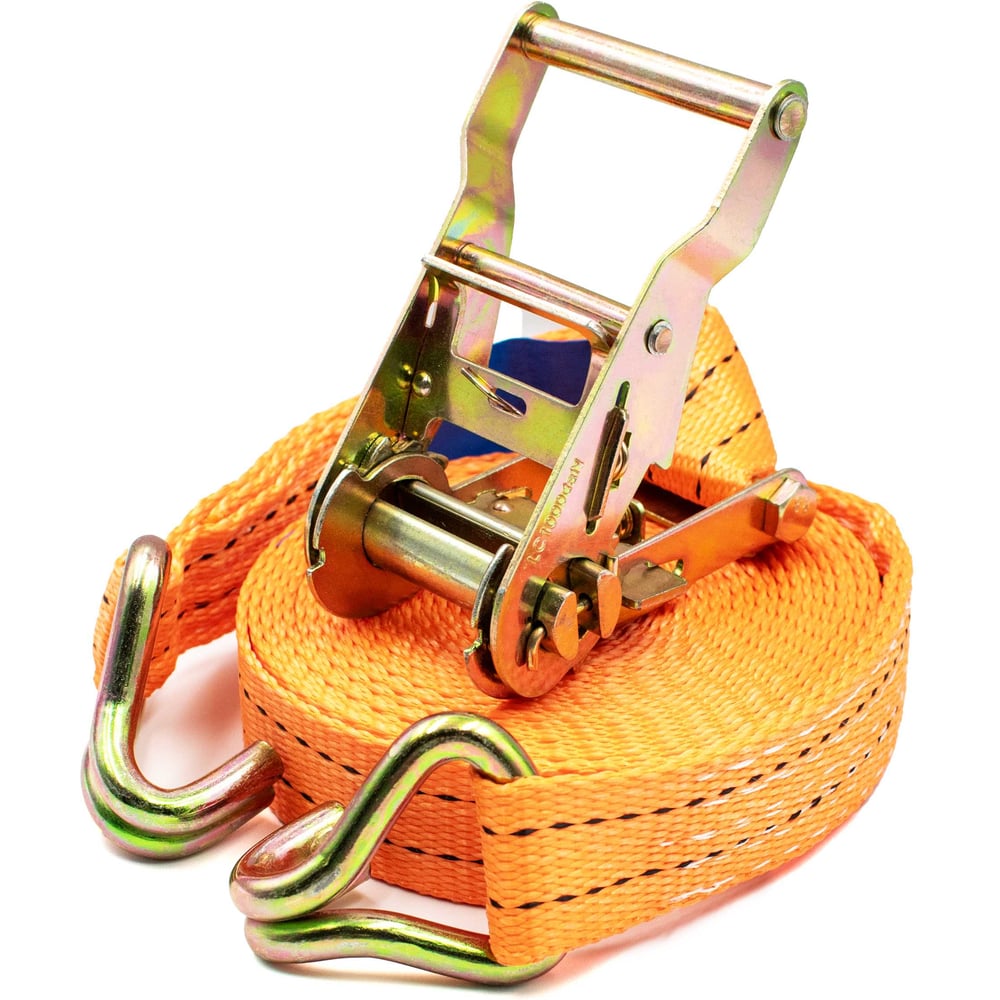 Изображение товара Стяжной ремень для крепления грузов ЖЕЛДОРУСЛУГИ 35мм 6м 3000кг