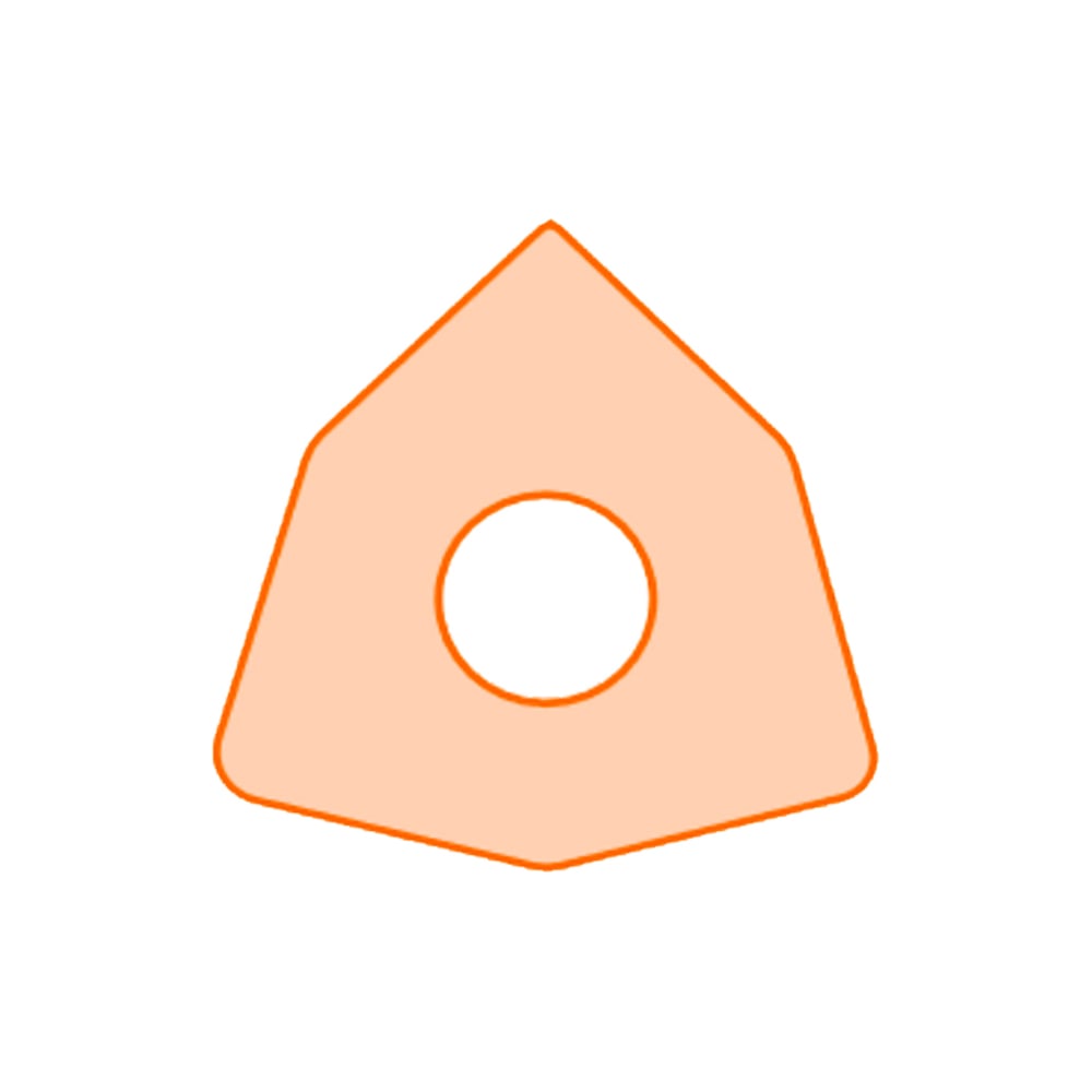 Изображение товара Пластина WNMG080408-BM для токарных станков СпецТехИнструмент STU025J