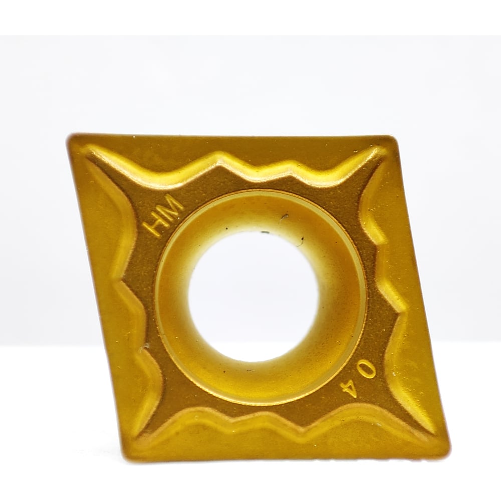 Изображение товара Пластина токарная CCMT120404-HM-STP025J для точной обработки металлов