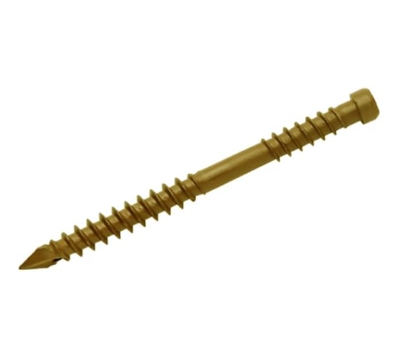 Изображение товара Саморез для террас INFIX двойная резьба 5х70 клинок лам.ц коричн 1000 часов TX 20 300 шт 84346