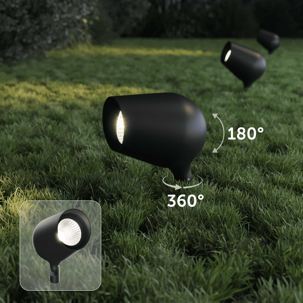 Изображение товара Ландшафтный уличный светильник Geniled 10Вт IP66 теплый белый