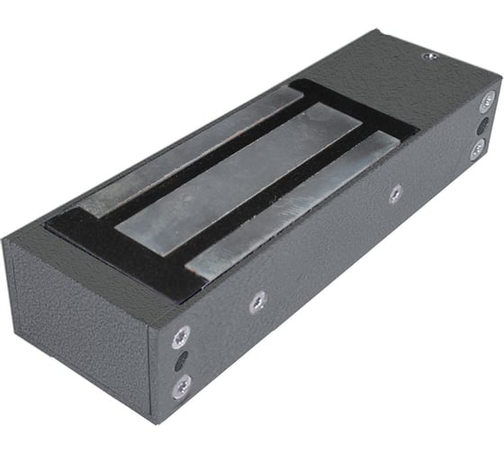 Изображение товара Замок электромагнитный Tantos TS-ML300-RU2 серебряный антик, с отсеком для установки контроллера, 300 кг, 12В/330мА пост.тока, встроенная цепь размагничивания, крепежный уголок 00-00245671