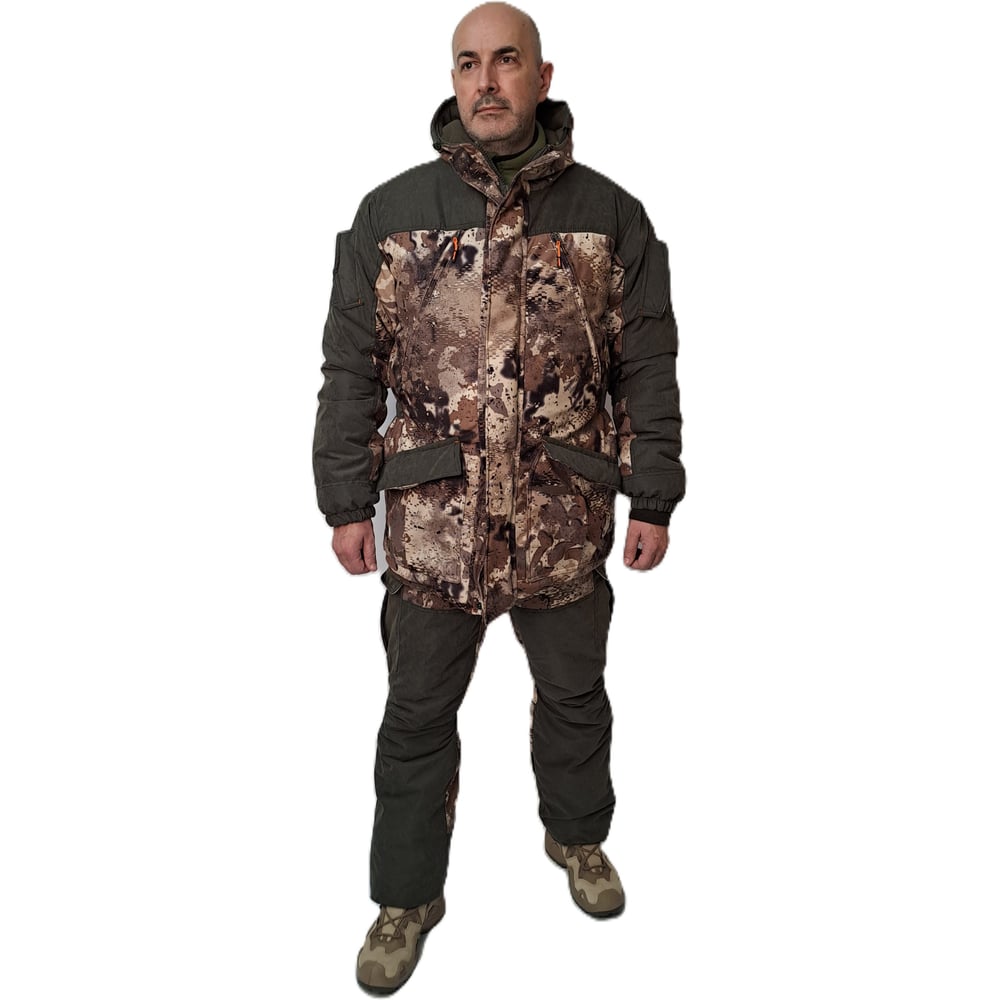 Изображение товара Зимний мужской костюм ГЕРКОН для охоты и рыбалки с утеплителем Синтепон