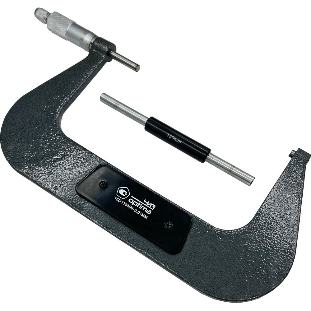 Изображение товара Микрометр ЧИЗ МК-175 0,01 ОПТИМА точный измерительный инструмент