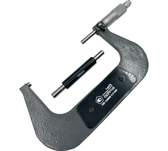 Изображение товара Микрометр ЧИЗ МК-125 0,01 ученический 800018