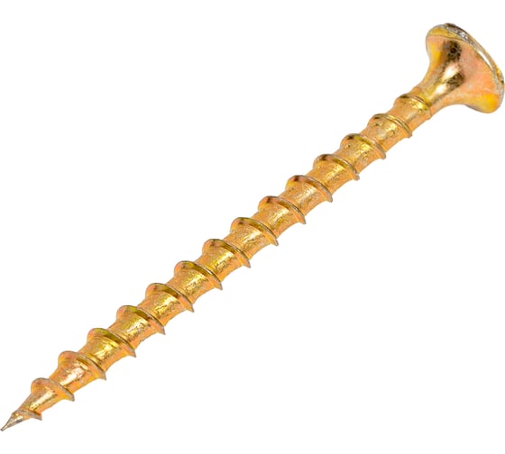 Изображение товара Саморез РУССКИЙ САМОРЕZ крупный шаг СГКД 3,5х45 цинк/ж упак/1 кг СГКД ЖЦ 3,5х45/1