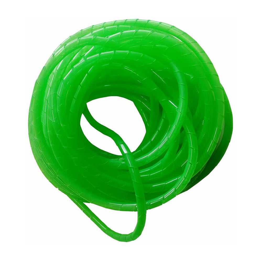 Изображение товара Спиральная пластиковая оплетка PARLMU SWB 20-6-k10 10 м зеленая