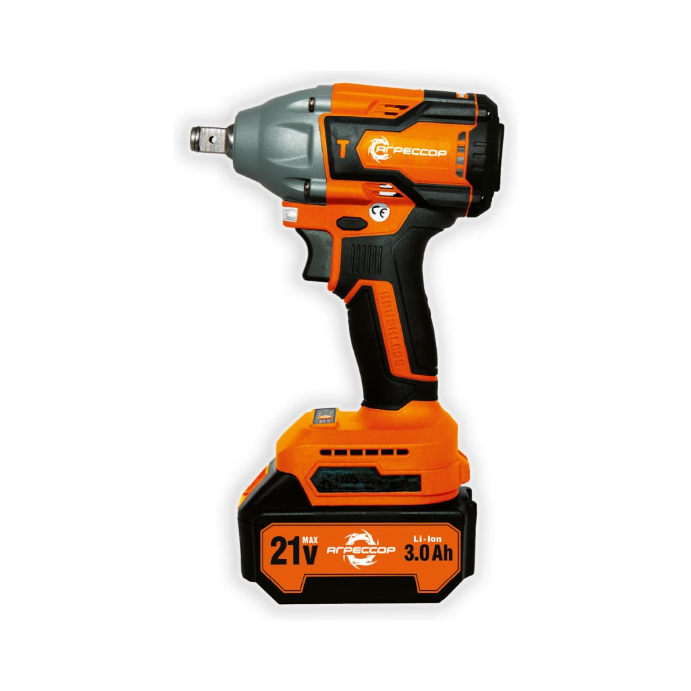 Изображение товара Аккумуляторный гайковерт АГРЕССОР AUTOPROFI GK-350W 350Nm