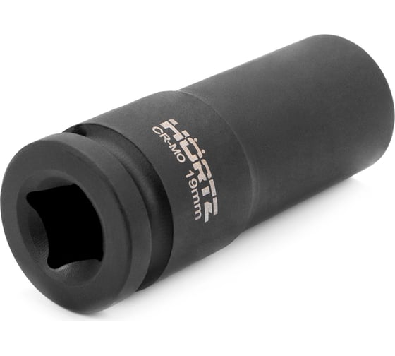 Изображение товара Головка торцевая сменная ударная 6-гранная (19 мм; 1/2") HORTZ 958398