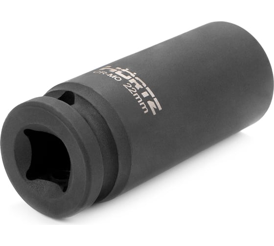 Изображение товара Головка торцевая сменная ударная 6-гранная (22 мм; 1/2") HORTZ 958400