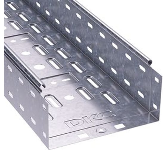 Изображение товара Перфорированный лоток DKC 200х100 L 2000, цинк-ламельный 35333ZL