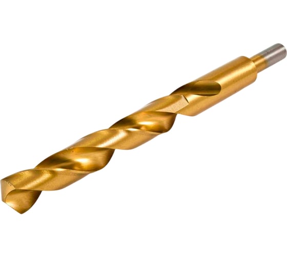 Изображение товара Сверло по металлу Novocraft 17.0 мм Титан М2, хвостовик 10 мм, DIN 338, 1 шт T3381701