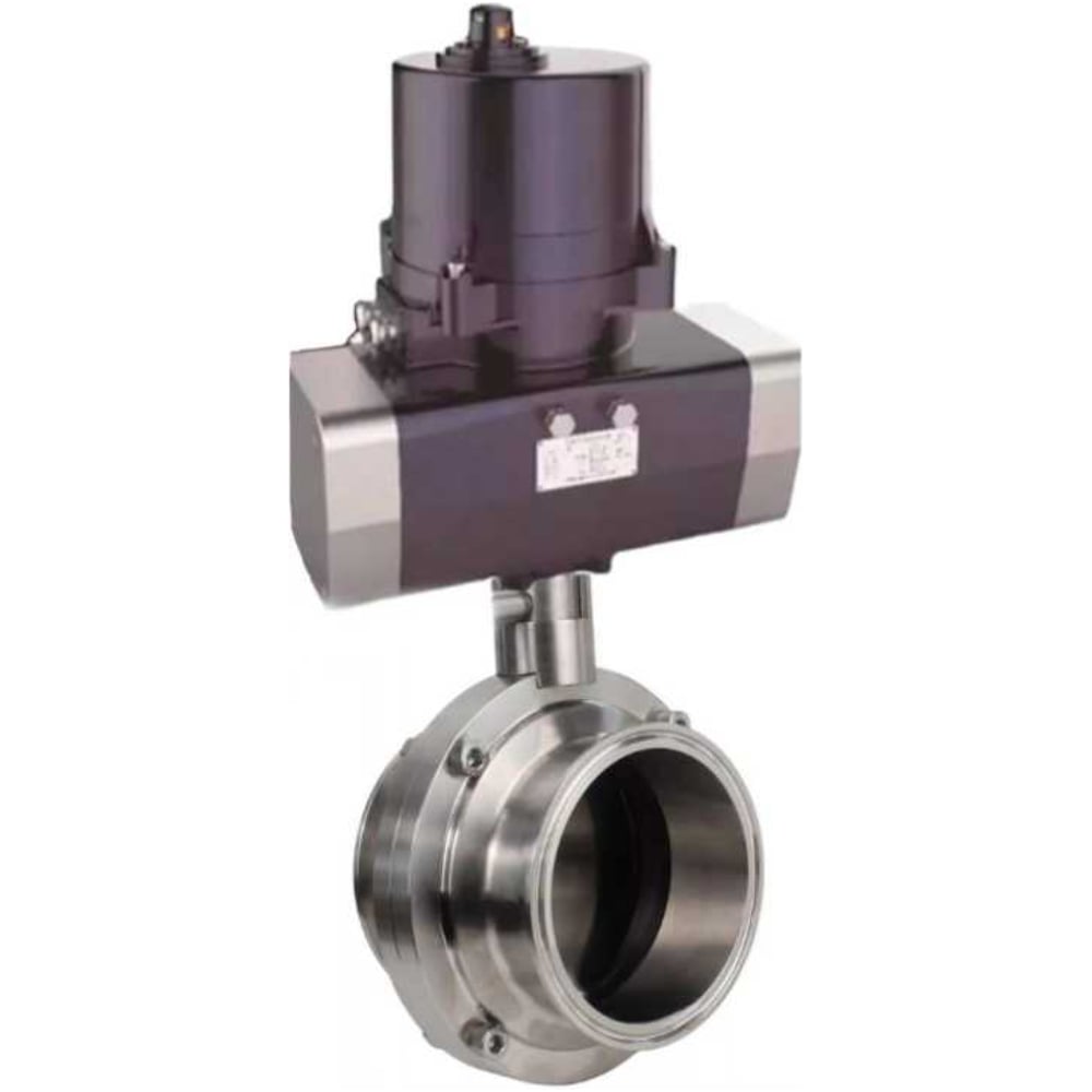 Изображение товара Затвор дисковый DN.ru 304-304-EPDM-2W-C-H Ду100 Ру10 кламповый, электропривод 220В D050-81281 Изображение товара Затвор дисковый DN.ru 304-304-EPDM-2W-C-H Ду100 Ру10 кламповый, электропривод 220В D050-81281