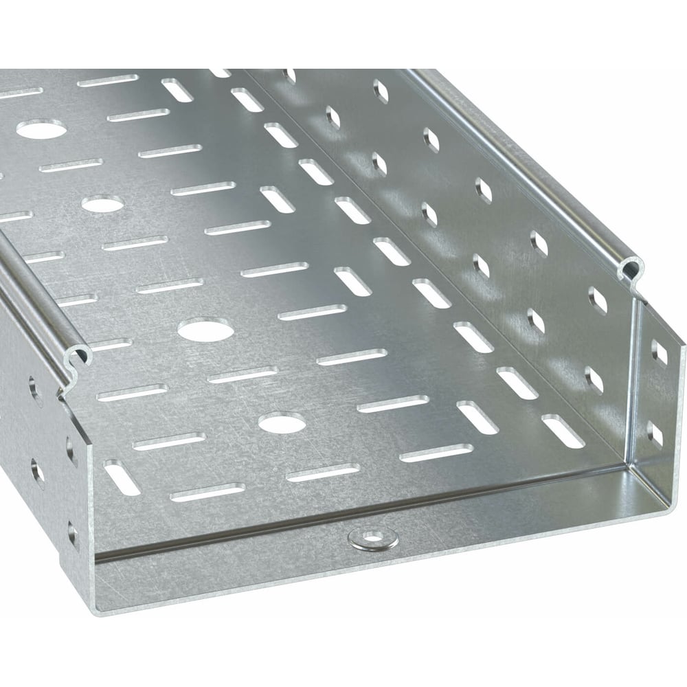 Изображение товара Перфорированный лоток DKC 300х80 L 3000, сталь, 1.5 мм