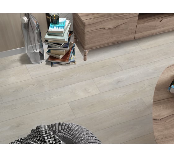 Изображение товара Виниловый пол с подложкой FLOORWOOD Genesis Дуб Элрут 43 класс, толщина 5 мм, влагостойкий, с микрофаской, 2.442 кв. м M 088589-6 M06