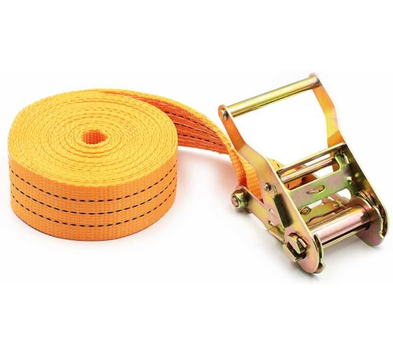 Изображение товара Стяжной ремень для крепления грузов ЖЕЛДОРУСЛУГИ 1 метр, 3000 кг 13501-О