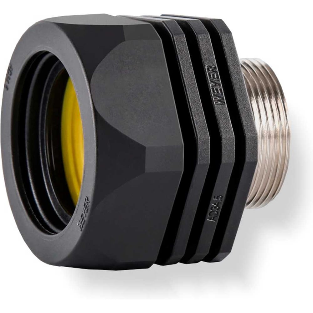 Изображение товара Муфта для гофрированных труб WEYER WQGDM-M16B/AD13.0 коннектор прямой, наружная M16х1.5 WE0902300