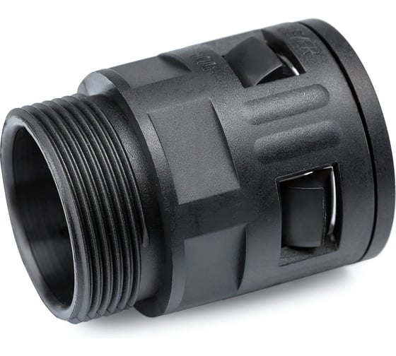 Изображение товара Муфта для гофрированных труб WEYER WQG-M25B/AD28.5 коннектор прямой, наружная M25х1.5 WE0204500